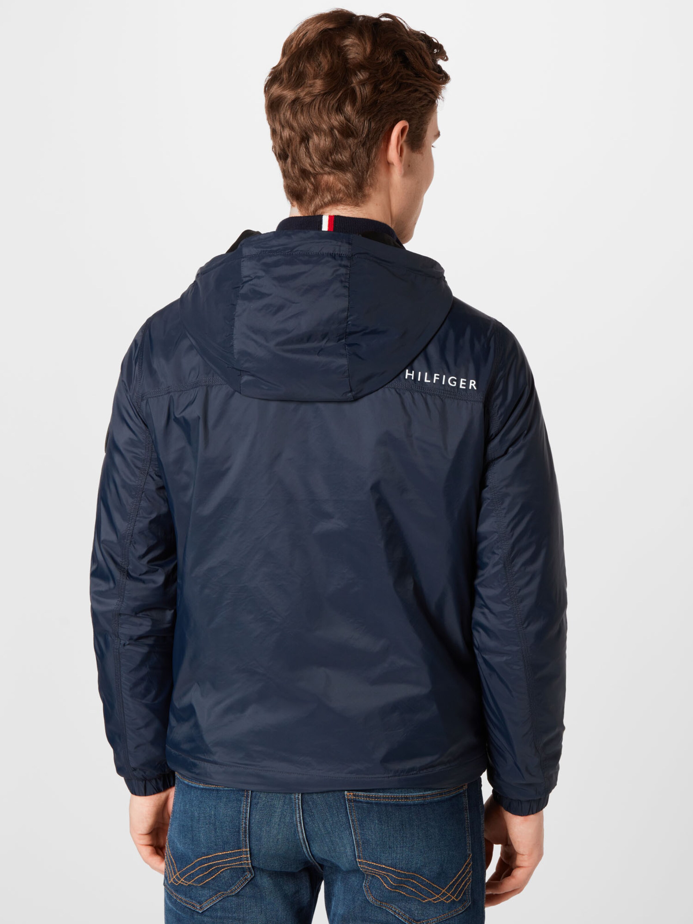 Männer Große Größen TOMMY HILFIGER Jacke in Dunkelblau - WV09193 Männer Große Größen TOMMY HILFIGER Jacke in Dunkelblau - WV09193