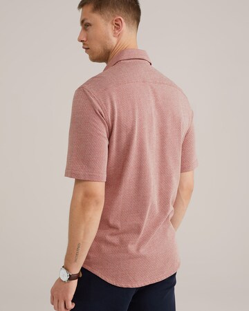 Coupe slim Chemise WE Fashion en rouge