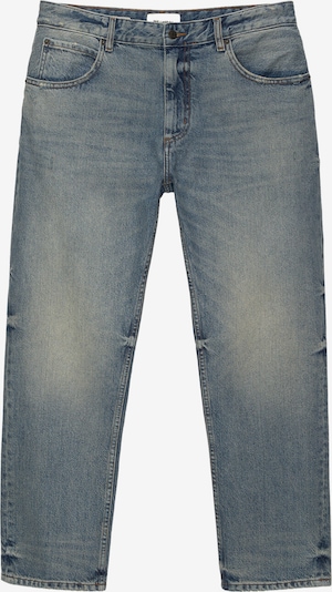 Jeans Pull&Bear pe crem / albastru marin, Vizualizare produs