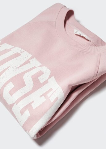 MANGO TEEN Sweatshirt 'Sunset' i pink