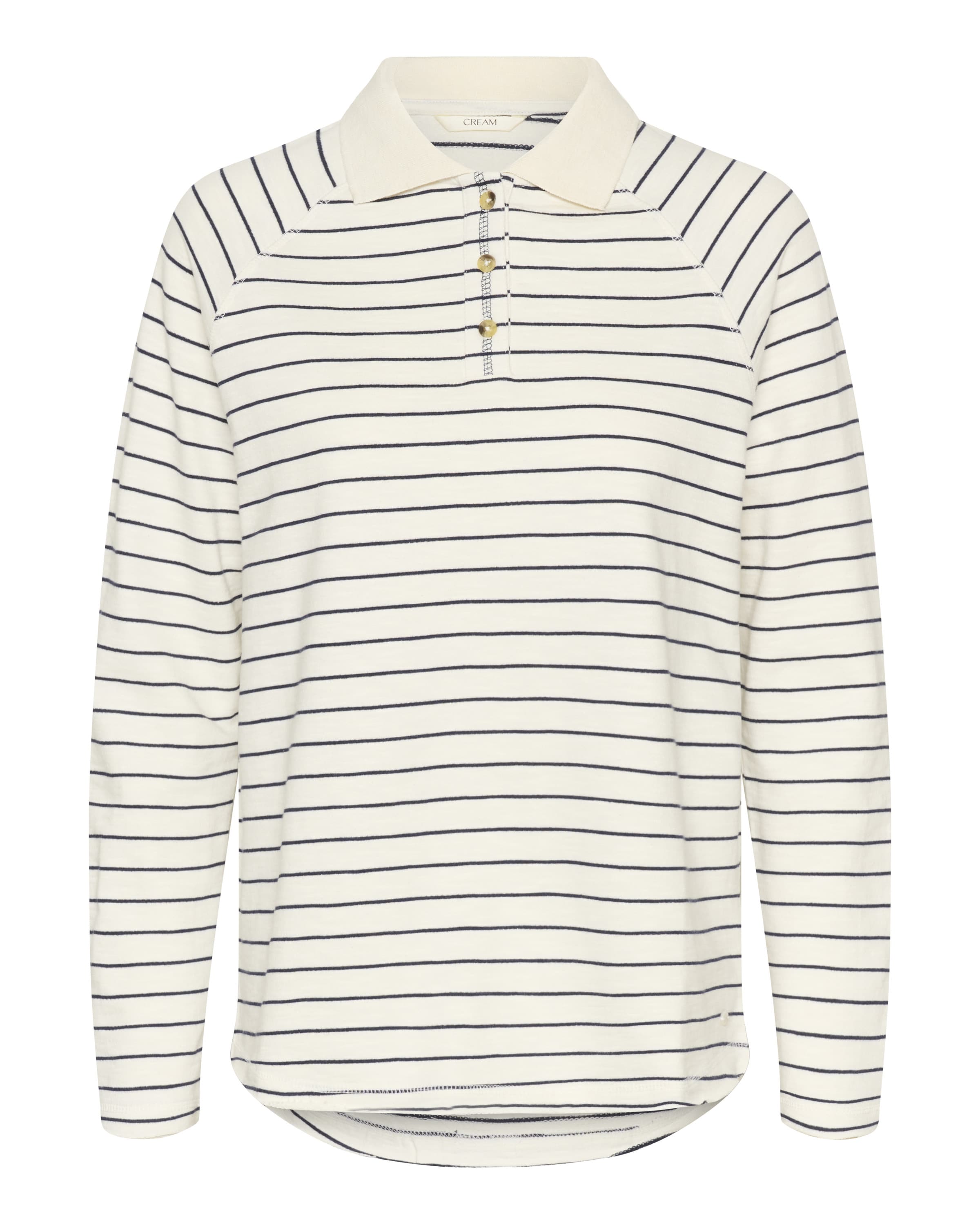 Pull-over 'CRVerma' Cream en bleu : devant