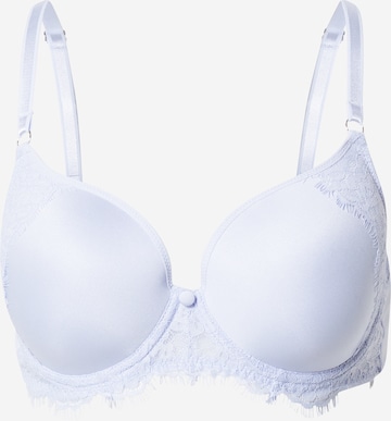 LingaDore T-shirt Bra in Blue: front