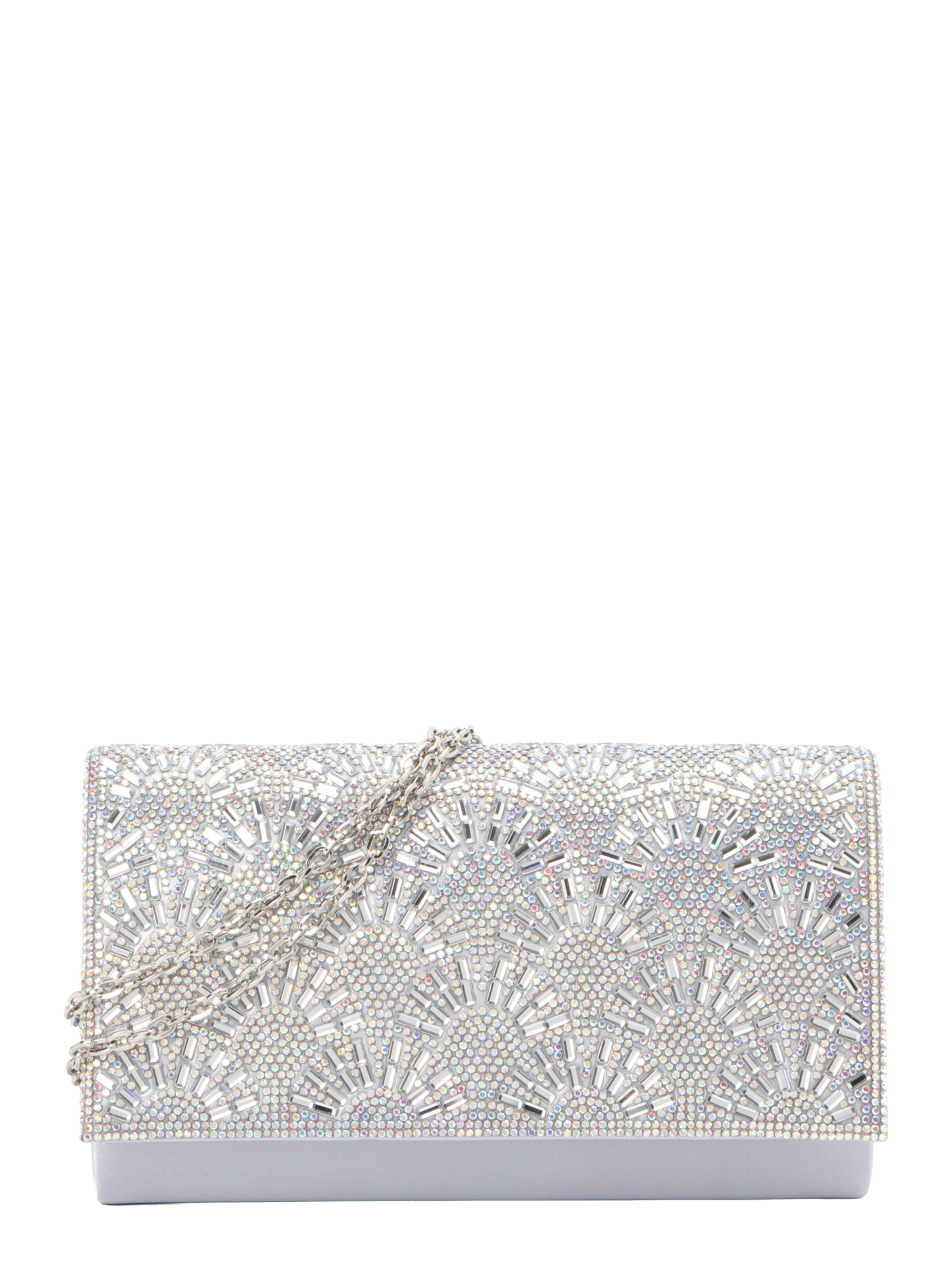 mascara Pochette en One Size en argent, Vue avec produit