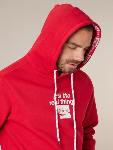 Deeluxe Sweatshirt 'Refresh' in Rot