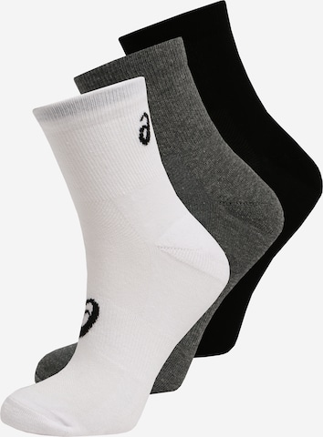 ASICS Спортни чорапи 'QUARTER' в пъстро: отпред