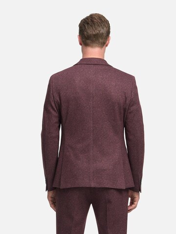 Zuitable Slim fit Suit Jacket 'DiNick' in Red