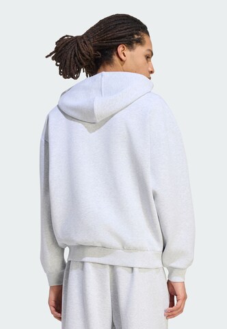 ADIDAS SPORTSWEAR Αθλητική ζακέτα φούτερ 'Soft Lux' σε γκρι