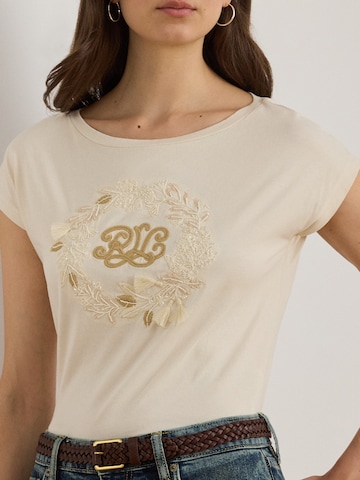 Lauren Ralph Lauren Тениска в бежово