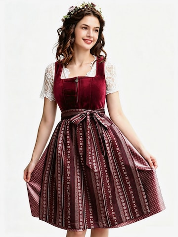 KoJooin Kleid in Rot: Vorderseite