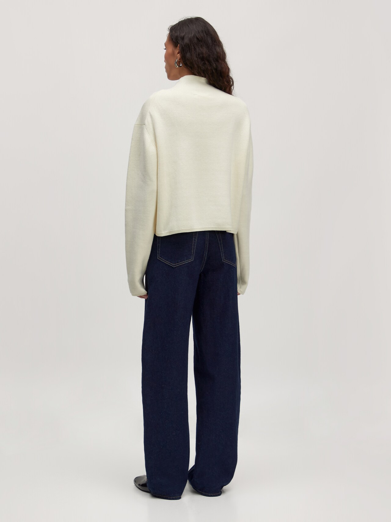 EDITED Produits Pull-over 'Alexandra' blanc