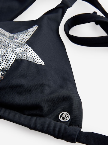 Rockett St George Bustier Bikinitop in Zwart