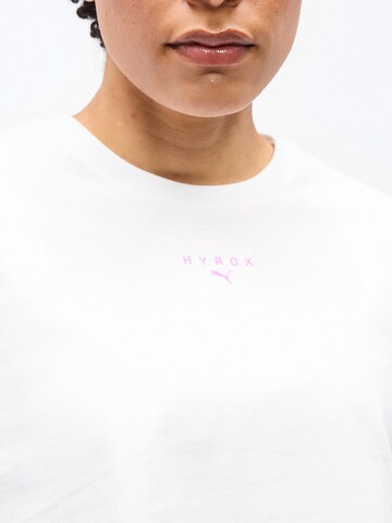PUMA - Camisa funcionais 'PUMA X HYROX' em branco