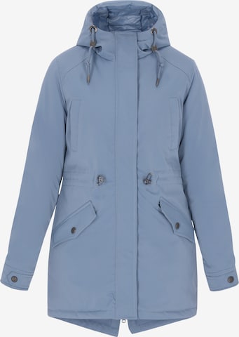 DreiMaster Vintage Between-seasons parka in Blue: front