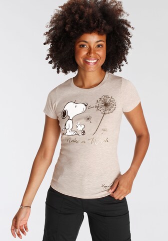 KangaROOS Shirt in Beige: Vorderseite