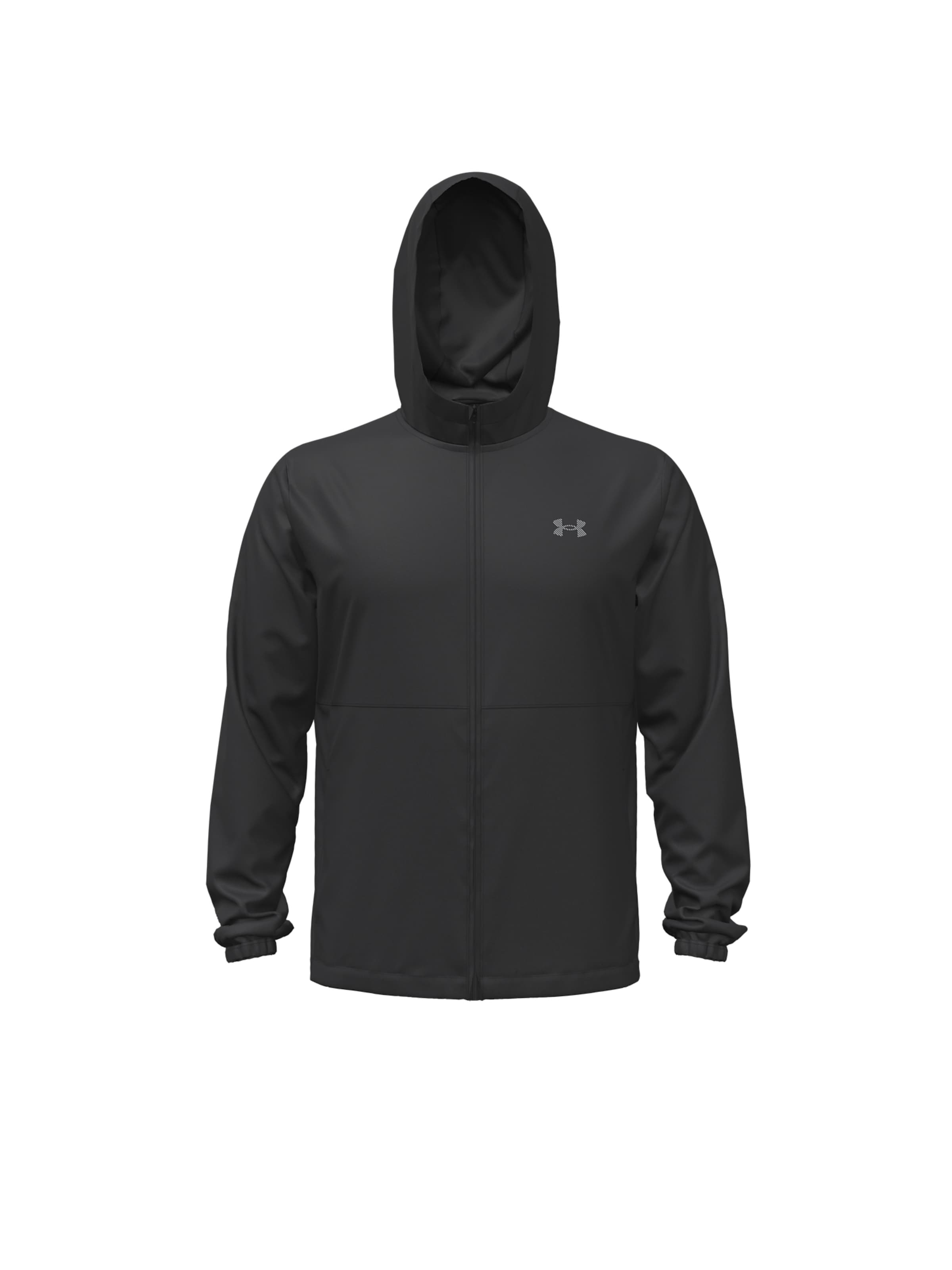 UNDER ARMOUR Sportjas 'Velociti' in Zwart: voorkant