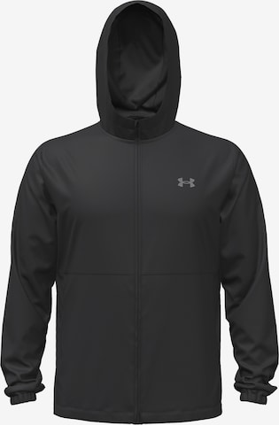 UNDER ARMOUR Sportjas 'Velociti' in Zwart: voorkant