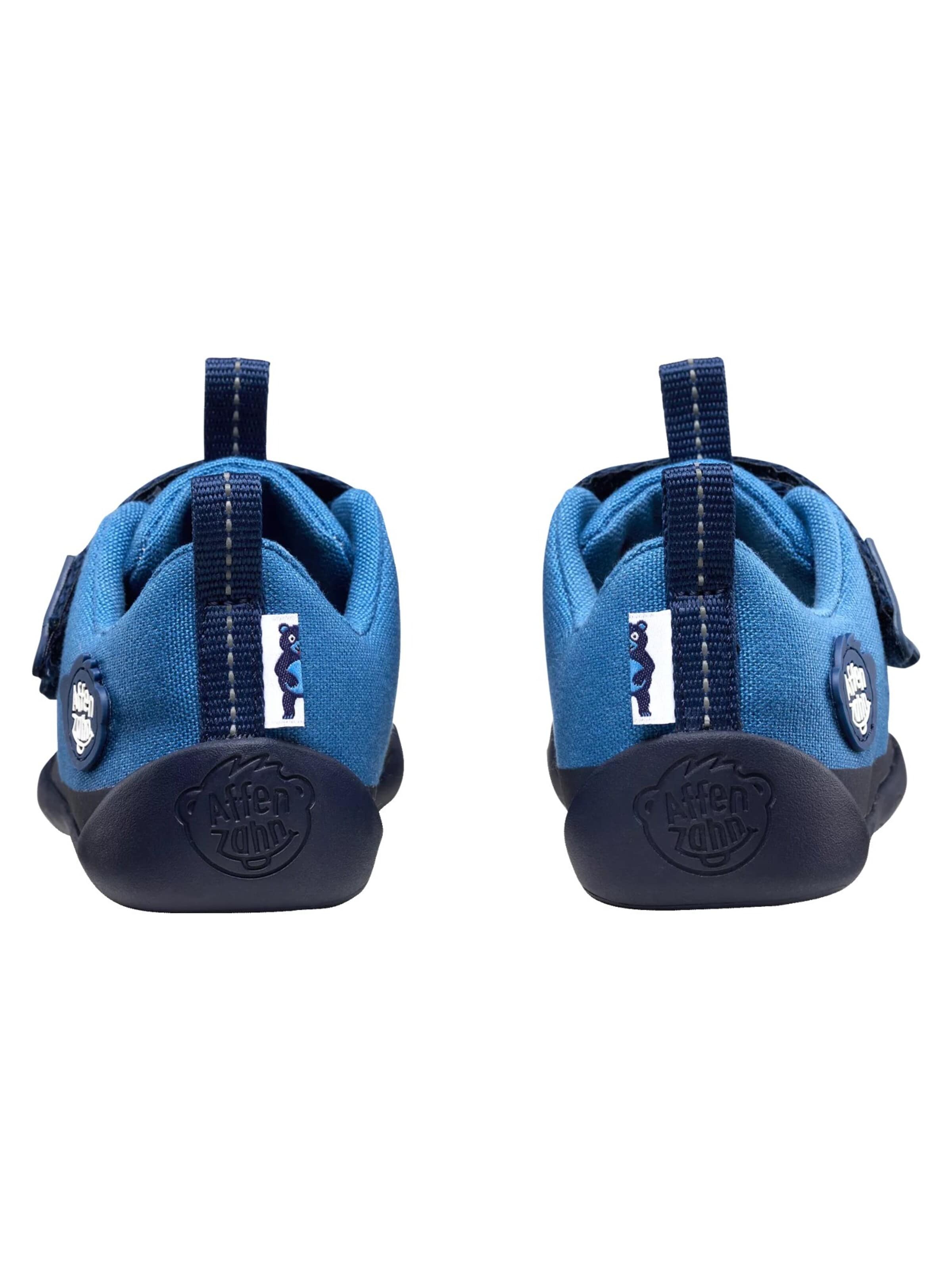 Affenzahn Sneaker 'Sneaker Baumwolle Lucky' in Blau