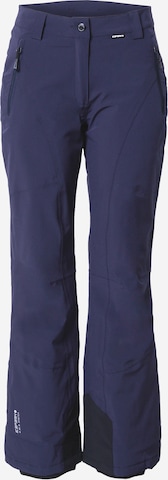 ICEPEAK Športne hlače 'FREYUNG' | modra barva: sprednja stran
