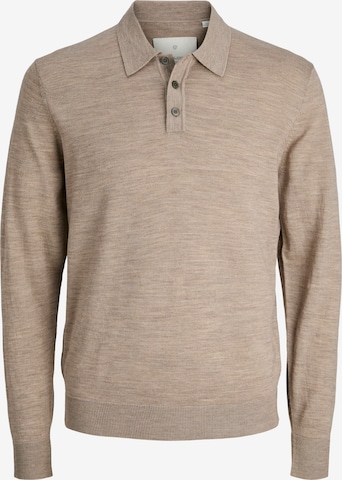 JACK & JONES Свитер в Серый: спереди