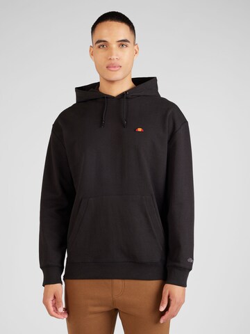 ELLESSE Sweatshirt 'Caldine' in Schwarz: Vorderseite