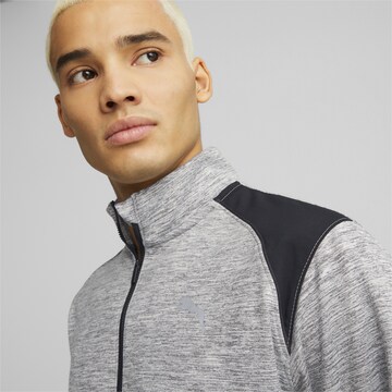 PUMA - Chaqueta de chándal en gris