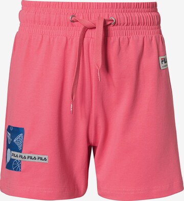 FILA Pants 'TIFLIS' in Pink: front