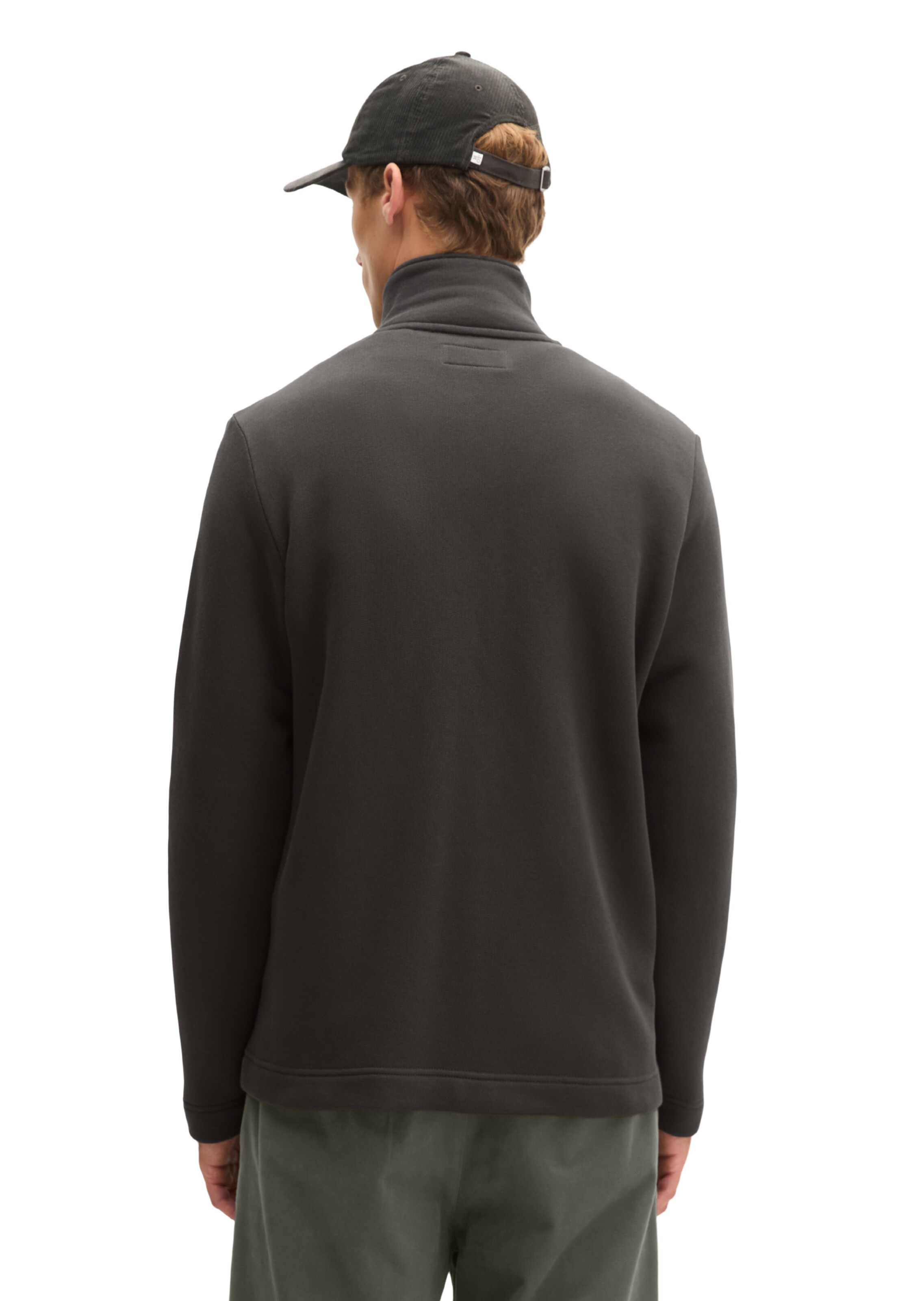 Marc O'Polo Sweatjacke in Schwarz