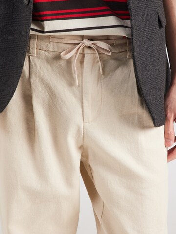 Only & Sons Tapered Pleat-Front Pants 'ONSLEE' in Grey