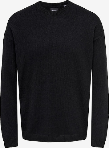 Only & Sons Pullover 'CHRIS' in Schwarz: predná strana