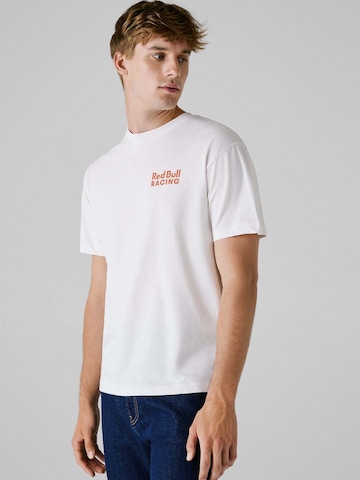 T-Shirt 'Red Bull Racing x Pepe Jeans' Red Bull Racing x Pepe Jeans en blanc