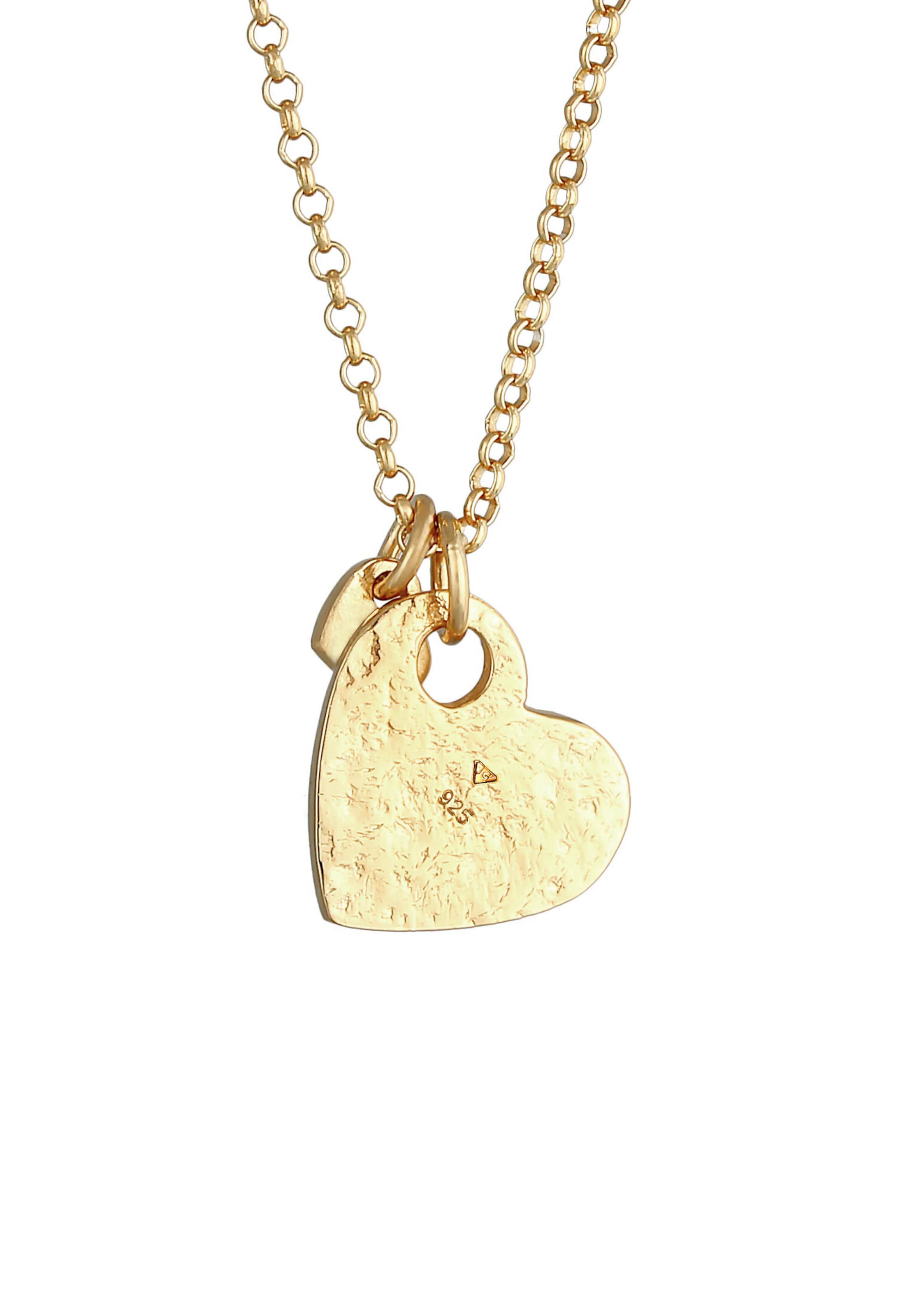 ELLI Halskette Herz in Gold