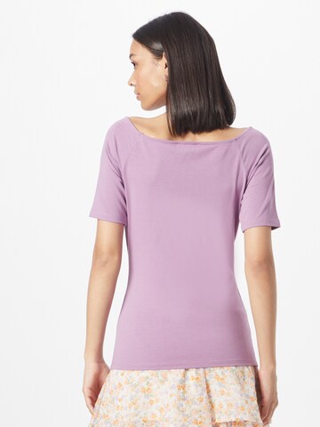 modström - Camisa 'TANSY' em roxo