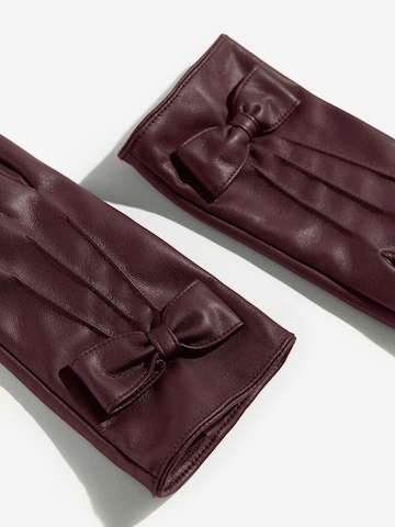 love & roses Handschuhe in Rot