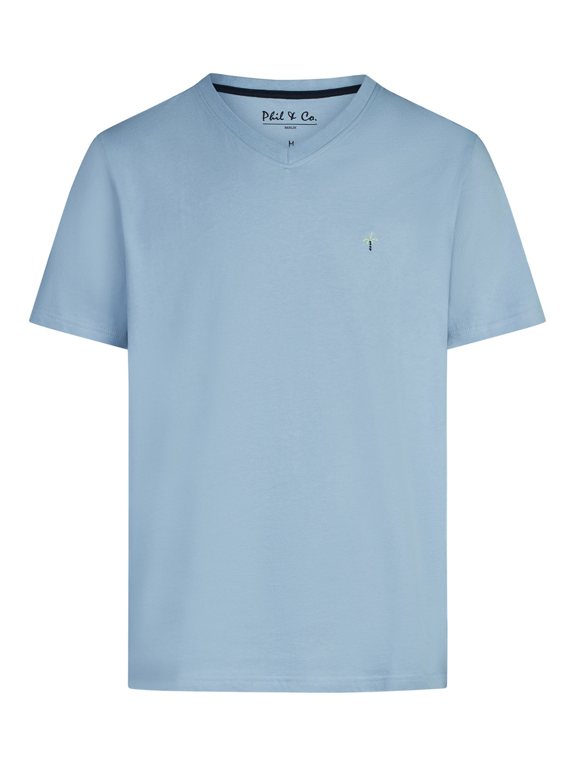 Phil & Co. Berlin Pajama short ' Classics ' in Blue