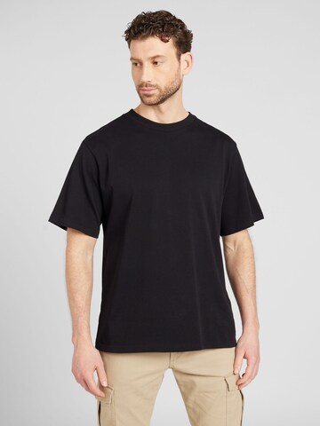 QS - Camiseta en negro: frente