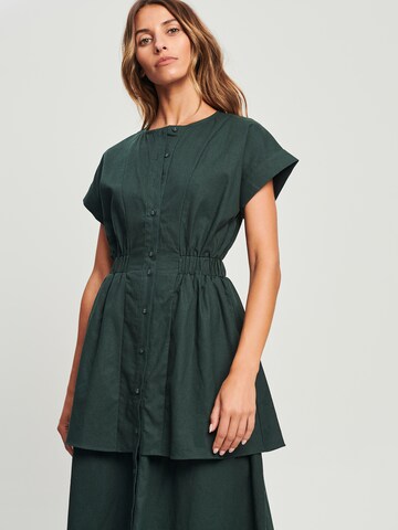 Willa - Vestido 'TEDDY ' en verde