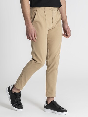 Effilé Pantalon à pince Gianni Kavanagh en gris