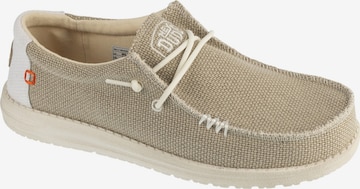 HEY DUDE Mocassins 'Hey Dude Wally Braided' in Beige: voorkant