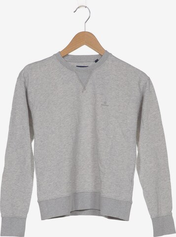 GANT Sweatshirt & Zip-Up Hoodie in XS in Grey: front