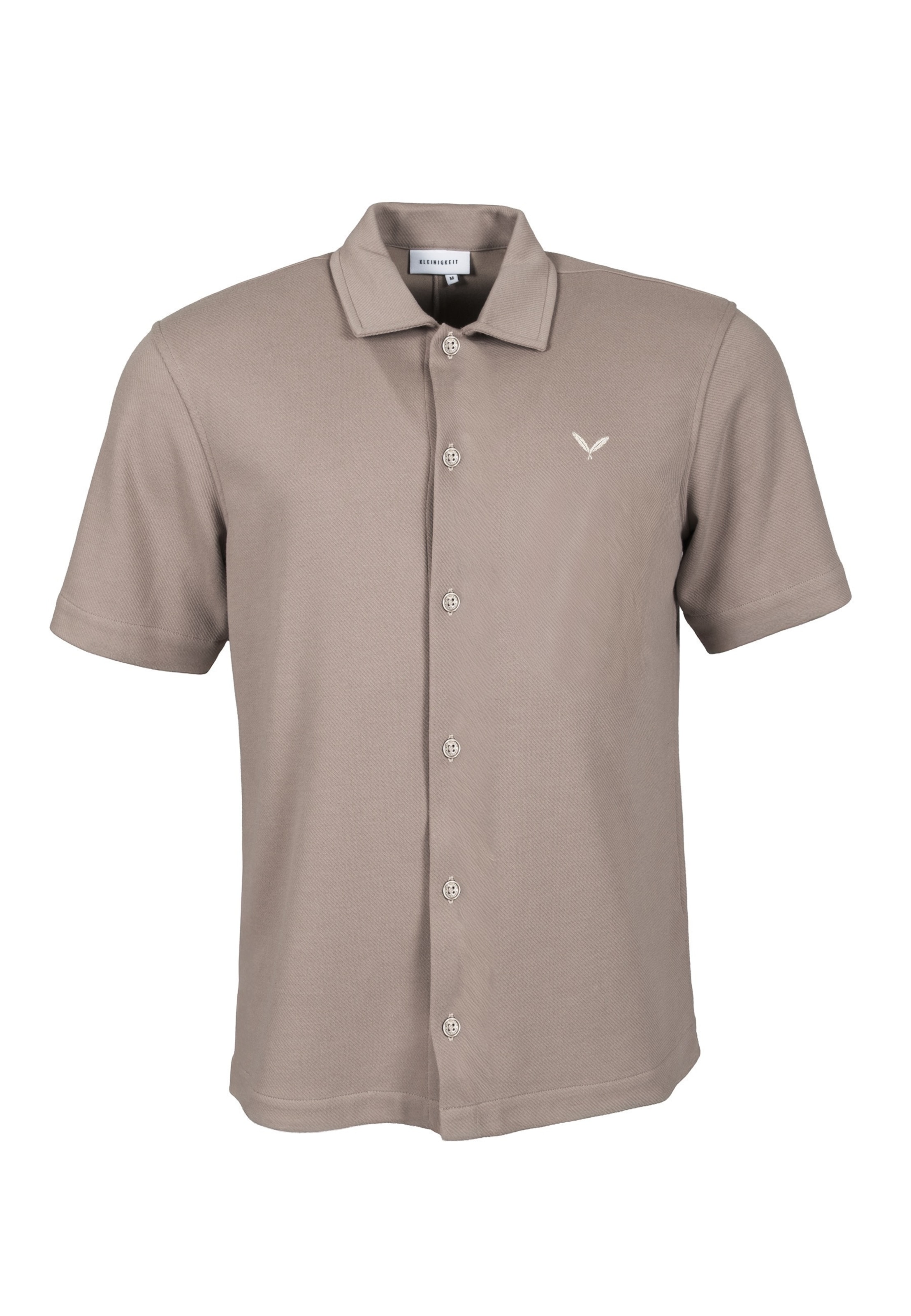 Kleinigkeit Regularny krój Koszula 'Relaxel Schulz' w kolorze szary: przód