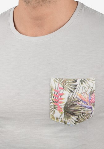 BLEND T-Shirt 'Florens' in Grau