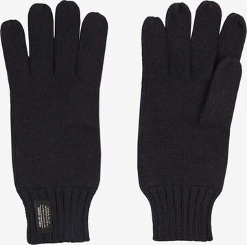 ScalpersKlasične rukavice 'Josh' - crna boja: prednji dio