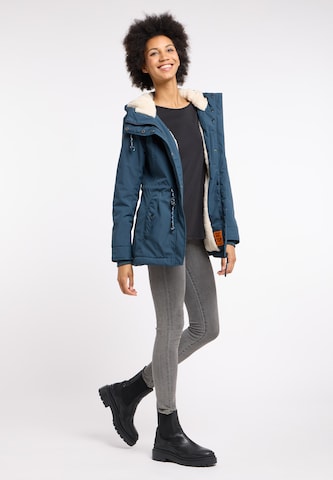 Ragwear Winterparka in Blau