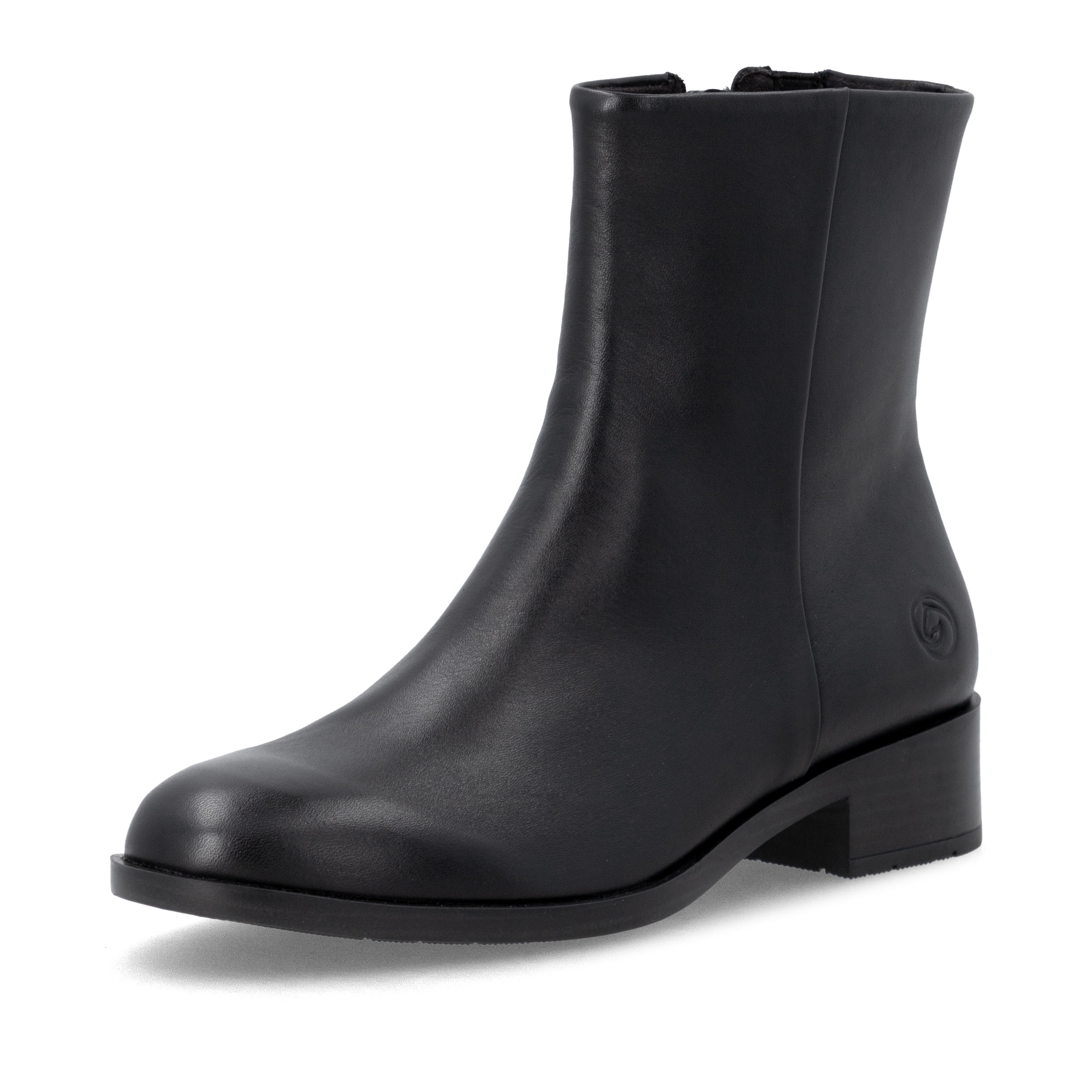 Bottines ' D3U73 ' REMONTE en noir : devant