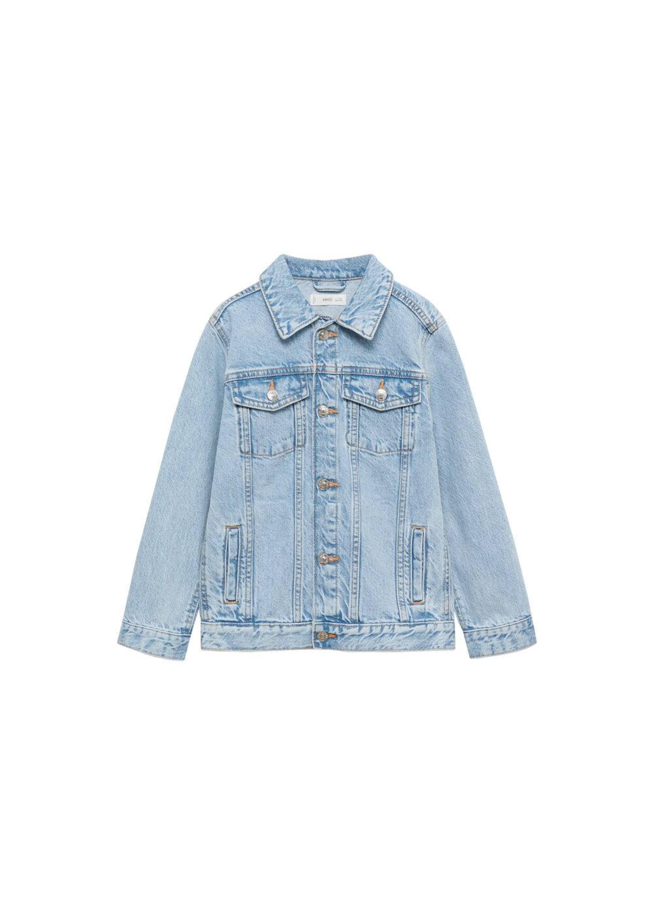 MANGO KIDS Jacke 'John' in Blau: Vorderseite