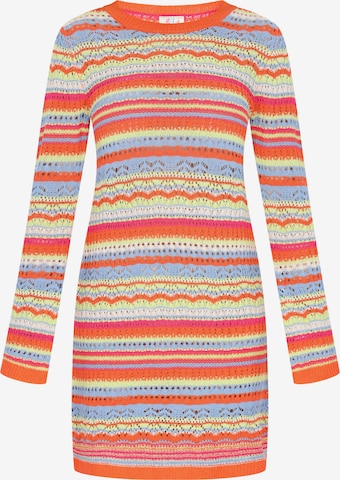 IZIA Neulemekko 'Festival' värissä oranssi: etupuoli
