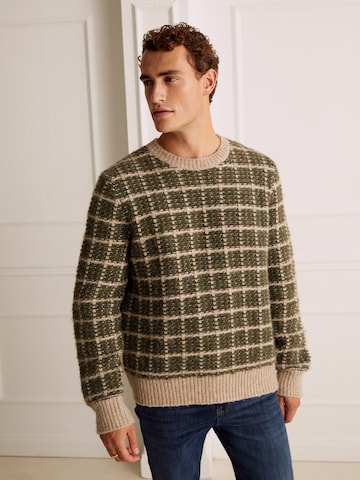 Guido Maria Kretschmer Men Pullover 'Elijah' i grøn: forside