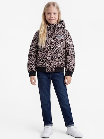 GUESS - Chaqueta de invierno en marrón: frente