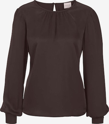 Chemisier MADELEINE en marron : devant