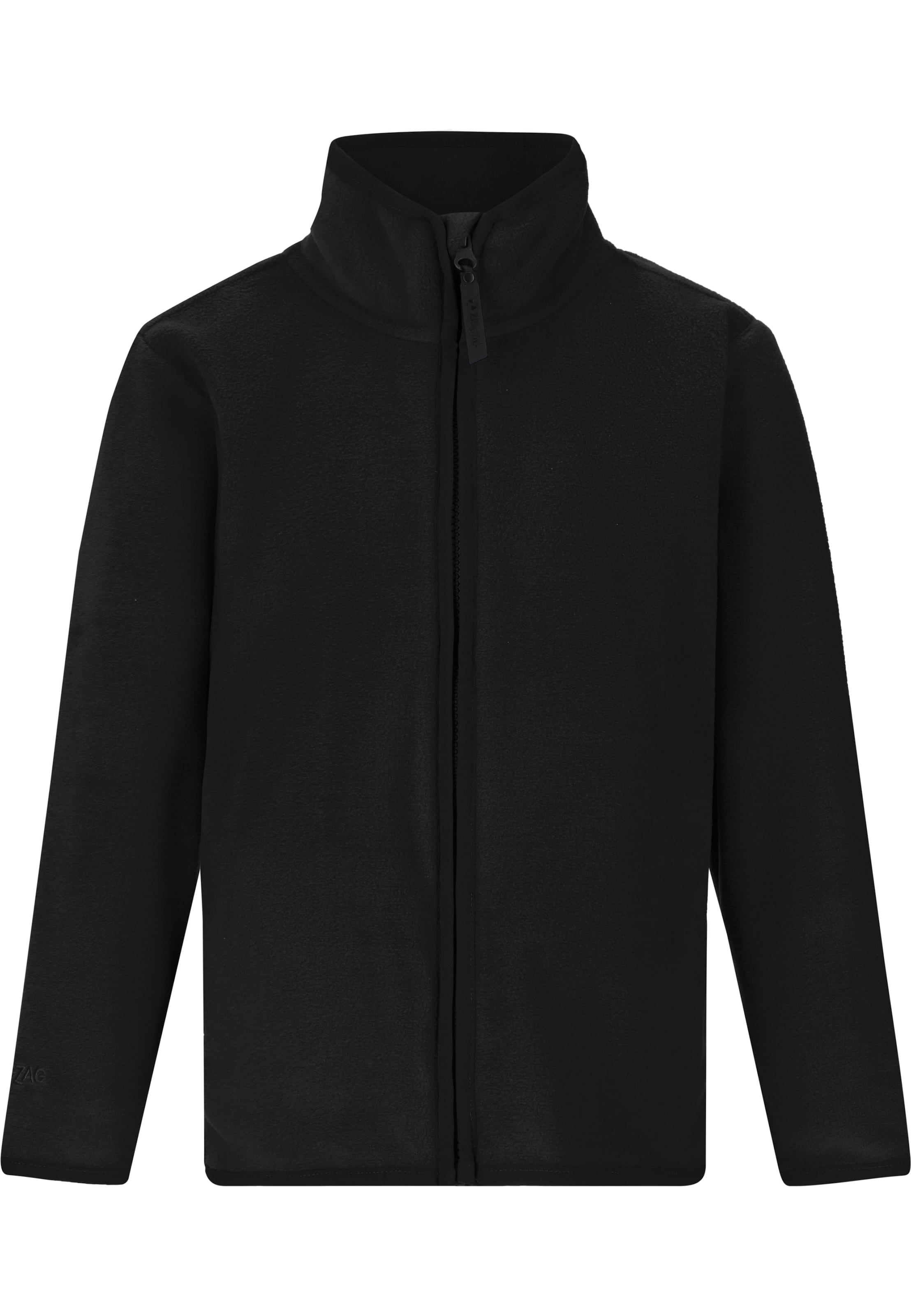 ZigZag Fleecejacke 'Lakefield' in Schwarz: Vorderseite